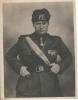 Retrato de Benito Mussolini
