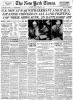 Capa do "The New York Times" no dia da declaração de guerra dos Estados Unidos contra a Alemanha e Itália.