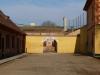 Porta dentro do Pequeno Forte de Theresienstadt.