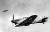 Caças Hawker Hurricane em voo.