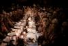 Cena de uma festa de Natal onde Adolf Hitler e outros nazis estiveram presentes.