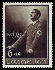 Selo de propaganda nazi.