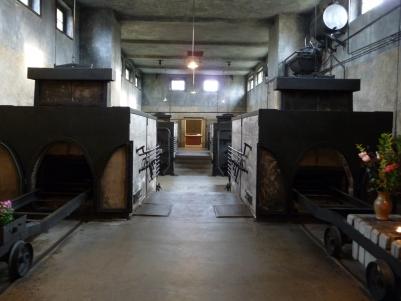 Fornos crematórios de Theresienstadt.
