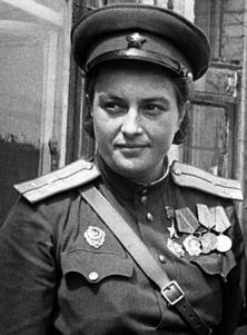 Franco-atiradora russa Lyudmila Pavlichenko